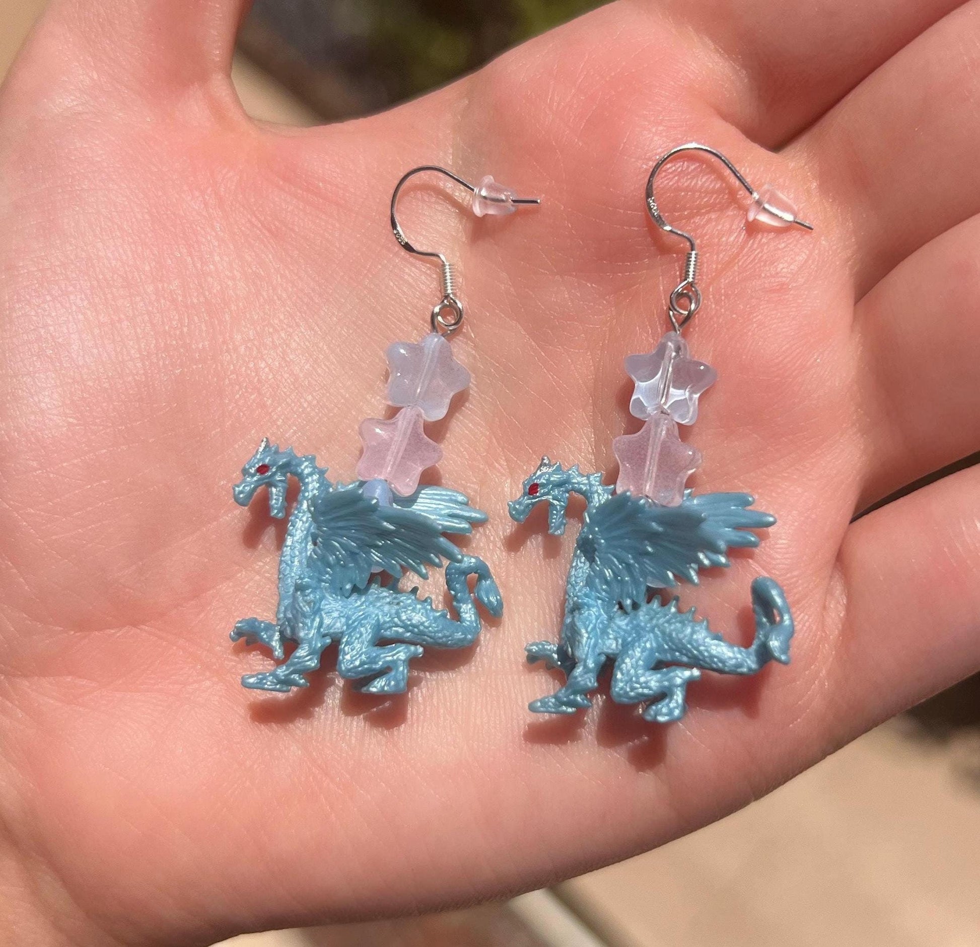 Trash the Dragon inspired Earrings - Twenty One Pilots gift - Clancy Tour