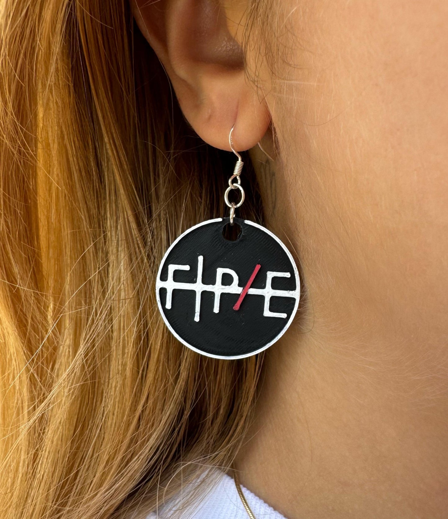 FPE Earrings in Black - Twenty One Pilots Gift - Clancy Tour