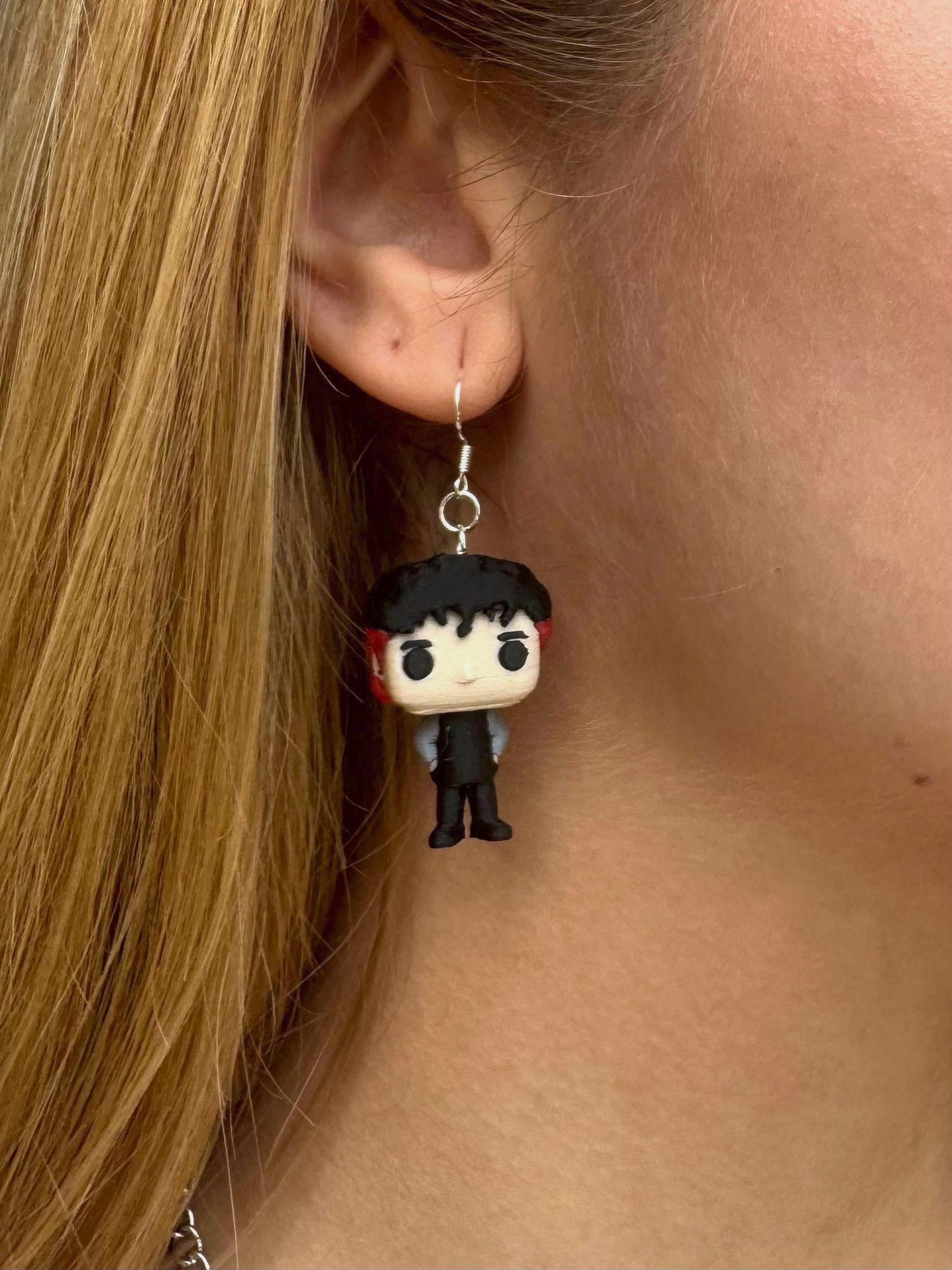 Josh Dun Torchbearer Earrings - Twenty One Pilots - Clancy Tour